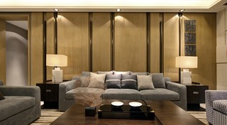 优雅简约现代 客厅沙发背景墙装饰