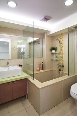 简约家居卫生间淋浴区设计