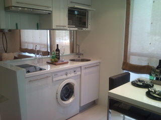简约单身公寓小厨房设计