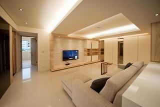 极简主义设计二居室样板房欣赏