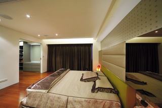 现代美式设计卧室装修效果图