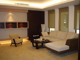 宜家中式设计 客厅沙发效果图
