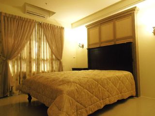 日式田园风卧室窗帘设计