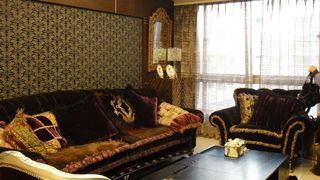 美式新古典客厅沙发背景墙欣赏