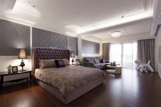 时尚现代美式卧室背景墙设计