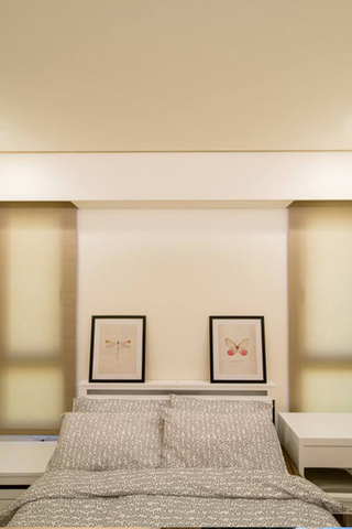 舒适现代美式 卧室背景墙设计