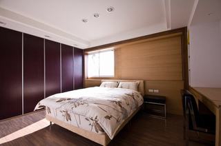 紫色现代日式 卧室衣柜设计