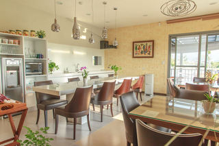 时尚现代风 开放式厨房餐厅设计