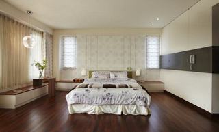 20平现代家装卧室案例图
