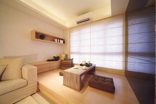 淡雅简洁日式风格家居室内榻榻米设计