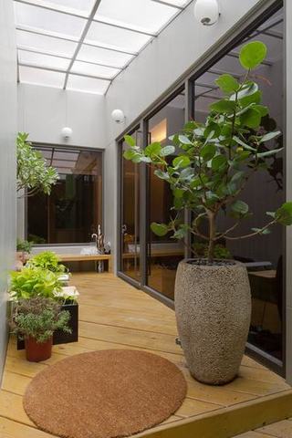 家居室内阳台自然田园风光设计