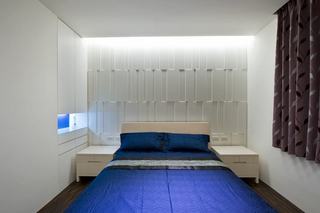 时尚现代设计 卧室床头个性背景墙欣赏