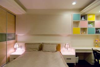 现代简约卧室床头灯装饰图