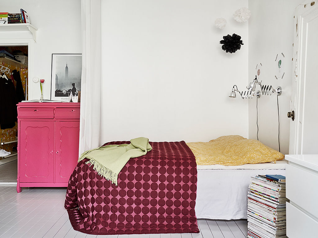 温馨北欧风格 单身小卧室设计