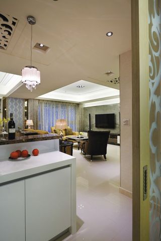 时尚现代新古典主义家居室内吊灯装饰效果图
