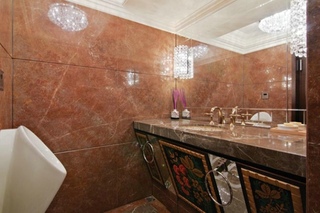 欧式古典装修家居卫生间洗手台装潢效果图