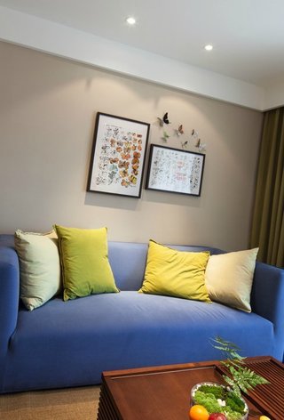 小户型家居室内宜家沙发装饰效果图