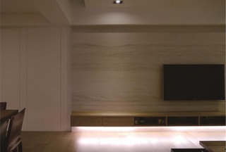 素雅极简电视背景墙设计