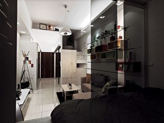 30平现代小户型室内装修设计