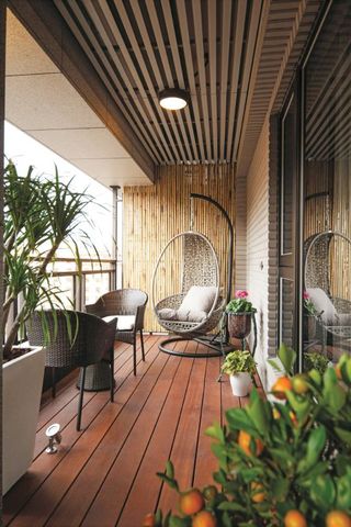 家装阳台自然休闲现代设计装修