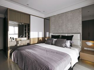 时尚精美现代风 卧室背景墙设计