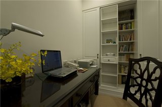 简约现代家居书房书柜设计