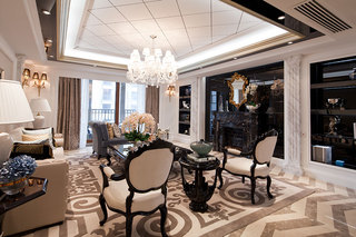 奢华欧式新古典客厅装饰大全