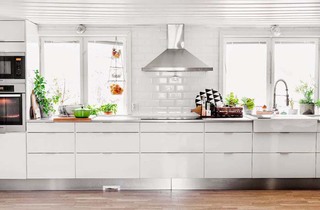 自然简洁北欧风格厨房设计装修图
