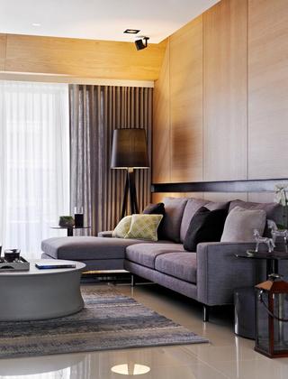 时尚现代简约家居客厅沙发装饰效果图