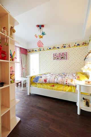 美式现代清新可爱儿童房设计装修图