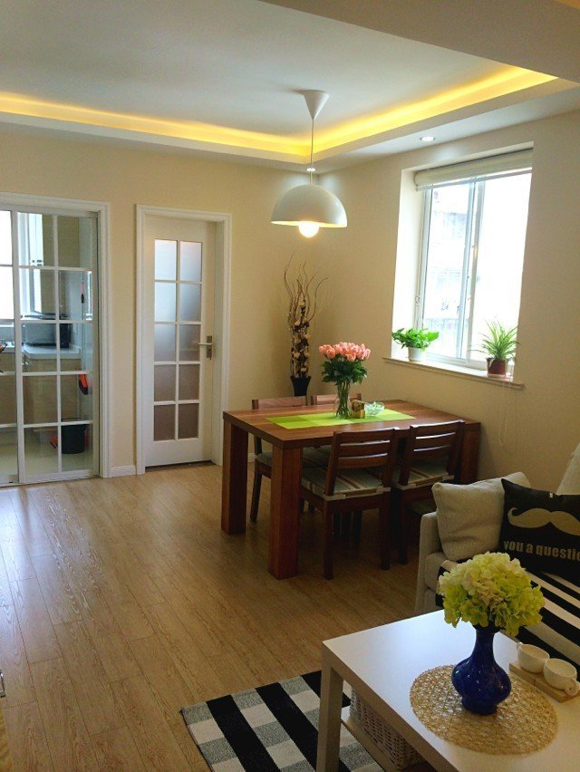 时尚简约现代餐厅窗户设计_齐家网装修效果图