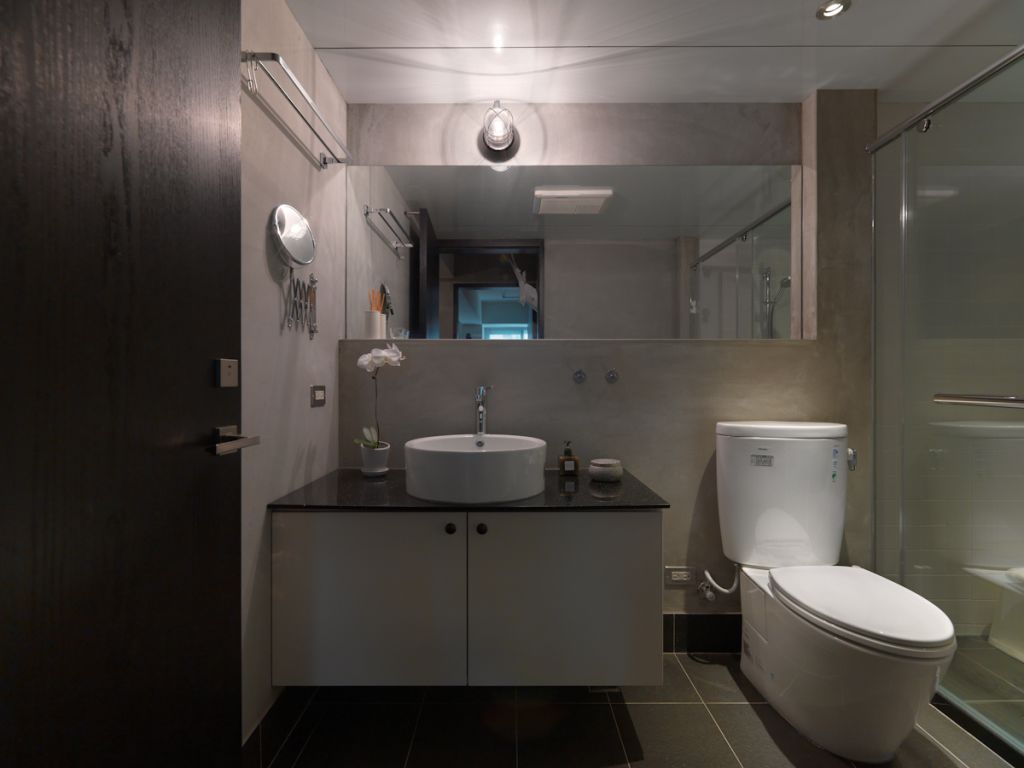 现代轻工业风 卫生间浴室柜设计