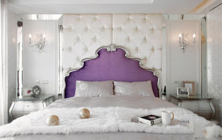 华丽欧式新古典 卧室软包背景墙设计