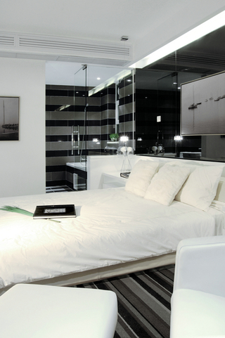 摩登黑白现代风 卧室装修案例