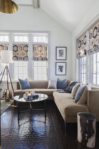 美式风格别墅客厅沙发装饰效果图