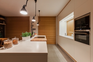 美式风格厨房吧台设计