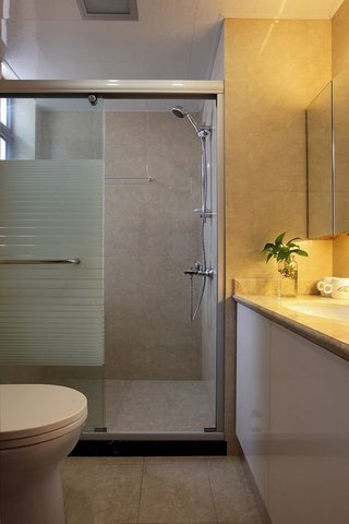 现代简约风 卫生间淋浴房隔断设计