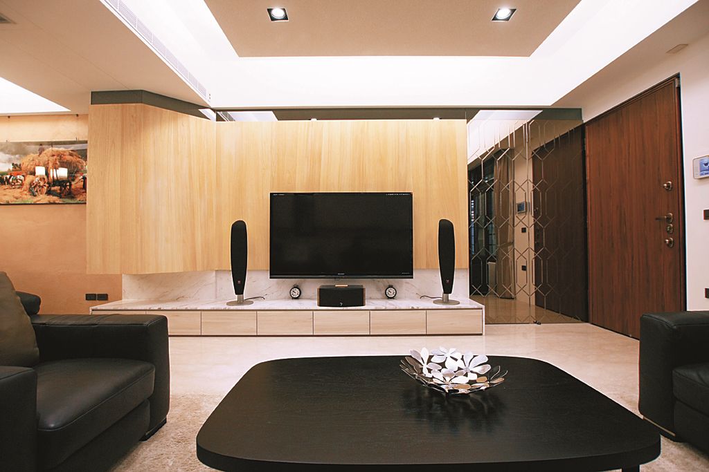 最新现代设计 客厅电视背景墙借鉴