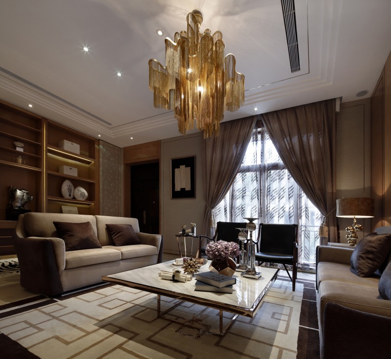 奢华精美欧式客厅装饰设计