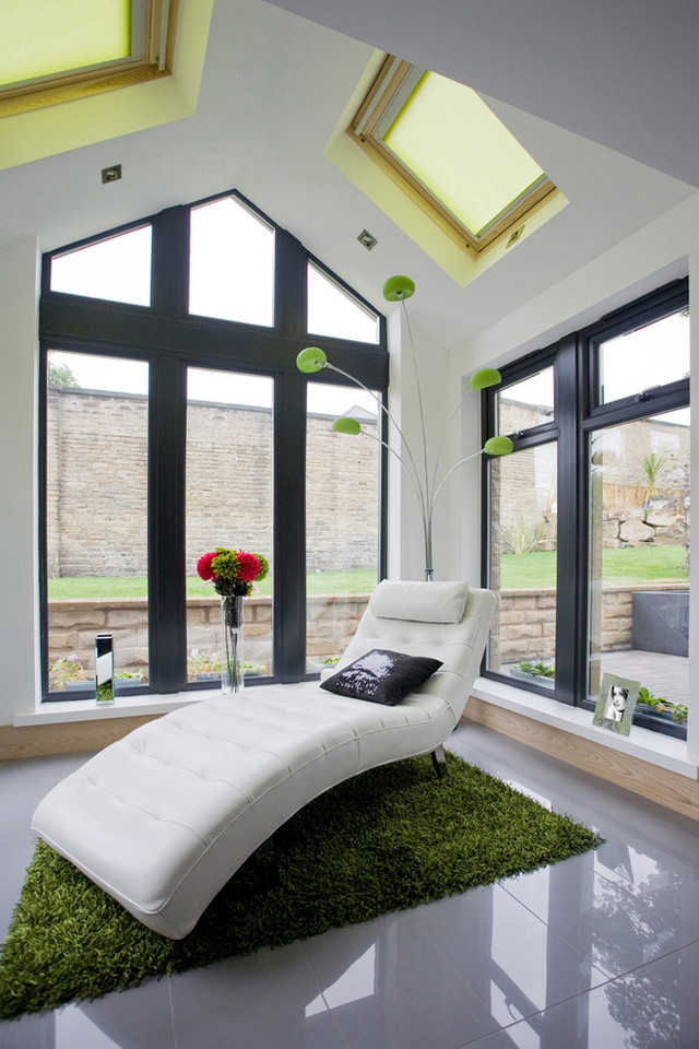 清新简约别墅休闲区设计装修