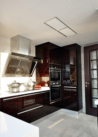 高端美式厨房橱柜效果图