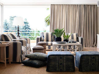 自然风情现代时尚客厅窗帘装饰设计