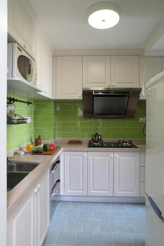 小清新果绿宜家厨房装修设计效果图