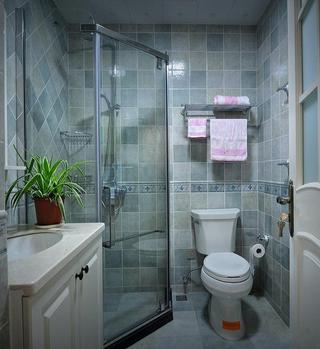 简约现代卫生间淋浴房隔断设计