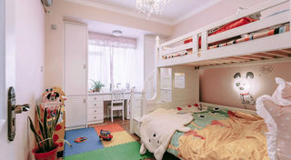 简约明亮现代儿童房装修图