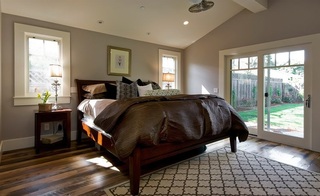 高贵复古美式别墅实木卧室设计效果图