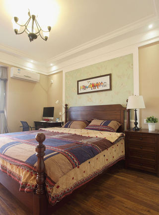 古朴美式风格卧室家具设计