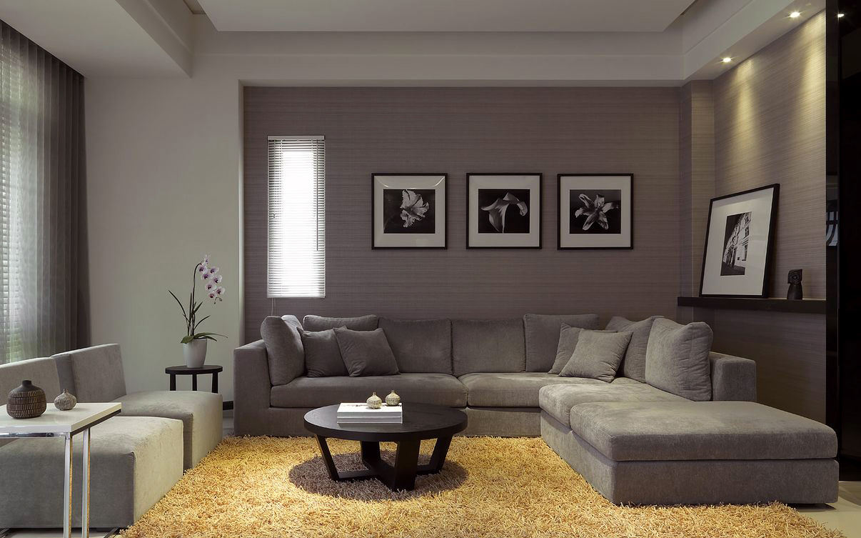 客厅,背景墙,简约,现代,紫色
