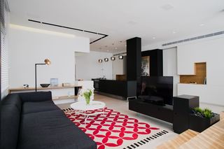 黑白摩登简约现代风 小户型公寓设计
