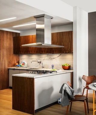 纽约风情现代厨房装修效果图